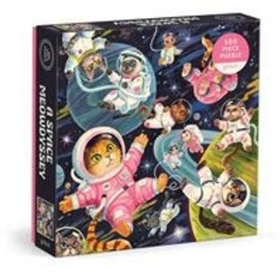 Obrázek produktu pro Puzzle Space Meowdyssey, 500 dílků