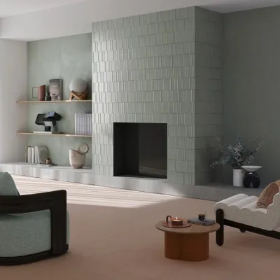 Zdjęcie produktu dla CASA39 Płytki imitujące żywicę, kolor różowy, 120 x 120 cm, Marazzi Resin