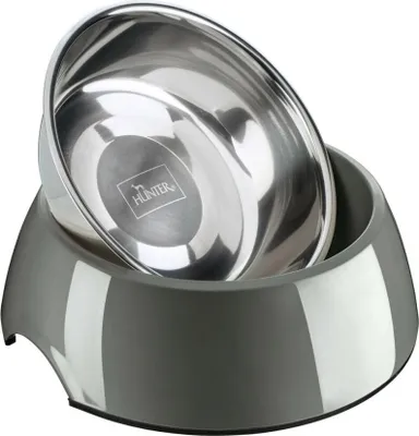 Image de HUNTER écuelle en mélamine écuelle pour chien gris 160ml