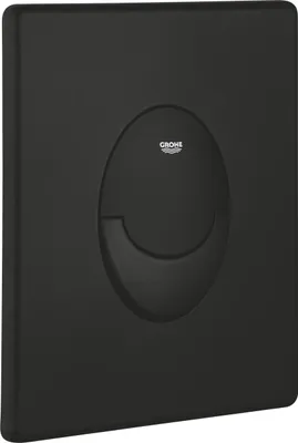 Produktbild von Grohe Betätigungsplatte Start 15,6 x 19,7 cm schwarz matt