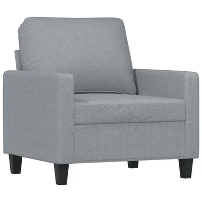Produktbild von Sofasessel Hellgrau 60 cm Stoff