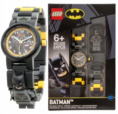 Productafbeelding van LEGO Batman kinderhorloge 8021568 met verstelbare band