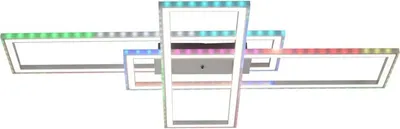Produktbild von LED Deckenleuchte, dimmbar, Fernbedienung, beweglich, L 101,2 cm