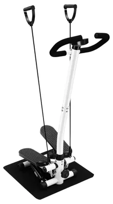 Produktbild von Stepper Fitnessgerät - Mini Stepper mit Haltegriff - LCD Display - Cardio Training - Beintrainer - Treppensteiger für Zuhause
