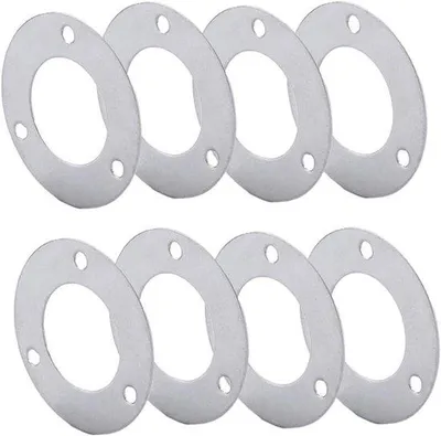 Image de Nichoirs en acier inoxydable - 32 mm - 8 pièces - Argent
