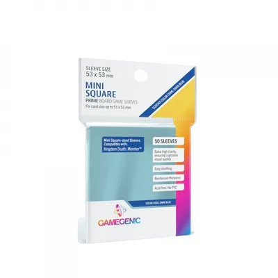 Produktbild von Gamegenic - Prime Board Game Sleeves Mini Square (53 x 53)