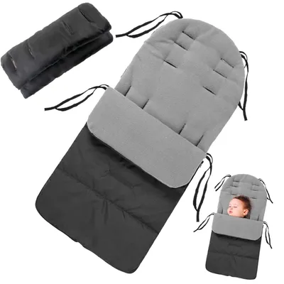 Imagen del producto de Saco térmico para cochecito, universal, suave, ideal para el invierno