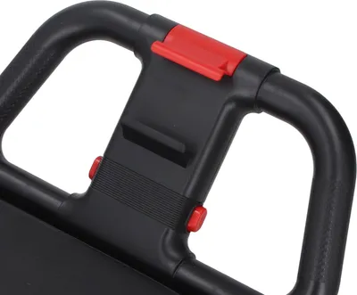 Obrázok produktu pre 4-kolesový brušný valec s opierkou na lakte, automatické tréningové zariadenie s odrazom, doska pre mužov, čierna, červená