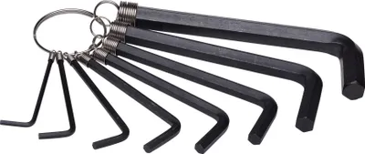 Zdjęcie produktu dla Zestaw kluczy płasko-oczkowych SW, gniazdo sześciokątne, 2-10 mm, 8-częściowy 04310SB