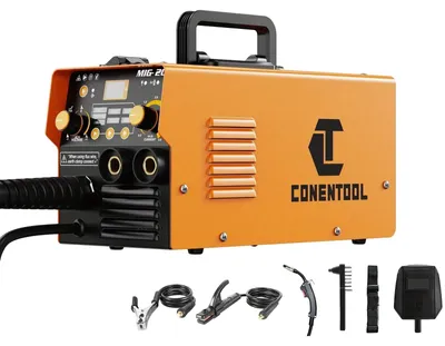Immagine prodotto di Saldatrice MIG da 200A con tecnologia inverter IGBT, con funzionalità di saldatrice MMA e saldatrice TIG, 3-in-1