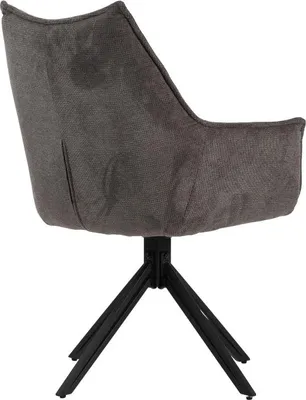 Produktbild von Esszimmerstuhl Ginosa dark grey drehbar
