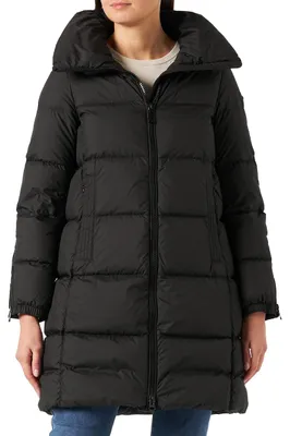 Productafbeelding van Geox dames donsjas, model W CAMEI, kleur zwart, maat 40