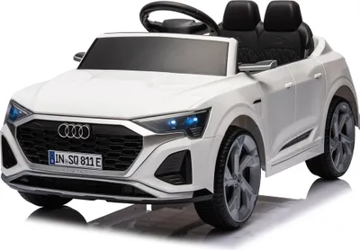 Obrázek produktu pro AIORBER dětské elektrické autíčko s dálkovým ovládáním pro rodiče, Audi SQ8 pro děti, duální pohon, LED světlo, pro děti ve věku 3-6 let, 98 x 58 x 43 cm