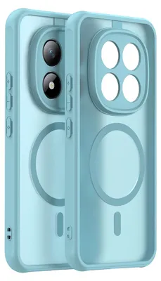 Produktbild von Handyhülle für Xiaomi Redmi Note 15 Pro Plus 5G / POCO M8 Pro 5G, Techsuit HaloFrost II MagSafe, Minzfarben
