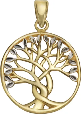 Produktbild von F Anhänger 375/- Gold 2,4cm mehrfarbig 324340204-2