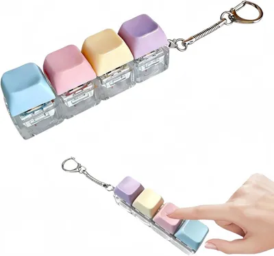 Produktbild von Tastatur-Fidget-Spielzeug für Konzentration und Stressabbau am Schreibtisch