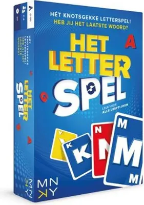 Image de MNKY Entertainment Jeu de cartes « Le jeu des lettres » - Jeu éducatif pour enfants