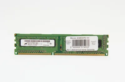 Produktbild von Micron/Crucial 4GB DDR3 1600MHz PC3-12800U-11-11-A1 PC Speicher RAM MT8JTF51264AZ / CT5126BA160BJ