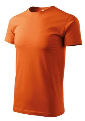 Productafbeelding van Adler - T-shirt voor heren/dames, uni, zware kwaliteit PP10161 (maat L) (oranje)