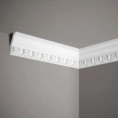 Produktbild von Mardom Deckenleiste MDA212 Profoam 44 x 78 x 2000 mm Weiß Stuckleiste Jugendstil