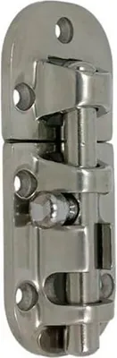 Produktbild von Goldenship Riegelschloss Aisi304 Grau 89 x 39 mm Grau 89 x 39 mm