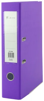 Image de Classeur à documents A4/80 mm avec mécanisme à levier violet
