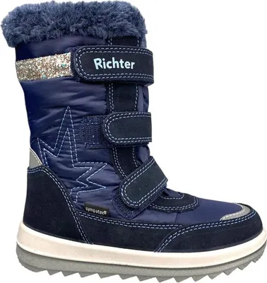 Obrázek produktu pro Richter Dívčí zimní boty s membránou  modré s hvězdou - 34