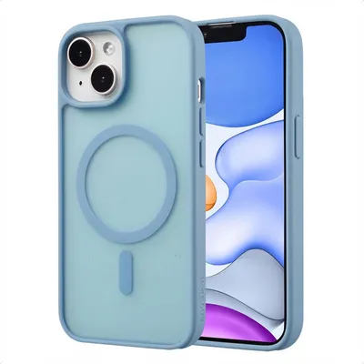 Immagine prodotto di imoshion Color Guard Back Cover con MagSafe iPhone 15 - Azzurro