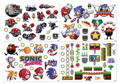 Obrázek produktu pro Sonic - The Hedgehog Tech Sticker Pack