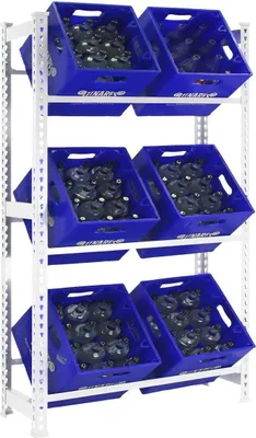 Produktbild von Simonrack Kit Simonbottle 3-1800X800X300 Weiss