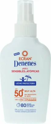 Produktbild von Ecran 8411135488694, Sonnenmilch, Körper & Gesicht, Flasche, Schutz, Jeder Hauttyp, 100 ml
