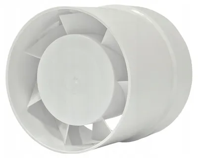 Image de Ventilateur axial Elplast WK-12, débit de 150 m3/h, diamètre de 120 mm
