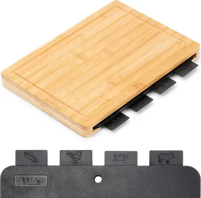 Image de Ensemble de planches à découper avec support, 5 pièces