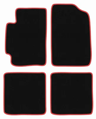 Imagen del producto de Alfombrillas de moqueta para Toyota Avalon I 1994-1999 (sedán) – juego de 4 piezas, /rojo, a medida – Wielganizator CARLUX