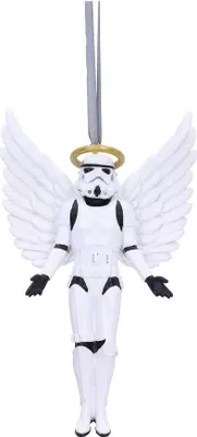 Produktbild von Star Wars - "Stormtrooper For Heavens Sake" Hänge-Ornament CD1964 (Einheitsgröße) (Weiß/Schwarz/Gold/Grau)