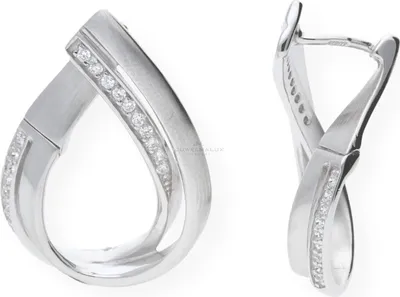 Produktbild von JuwelmaLux Creolen Silber 925 mit Zirkonia JL20-06-0073