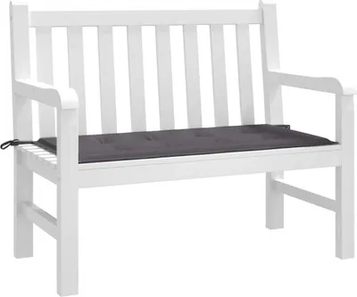 Obrázek produktu pro vidaXL Polštář na zahradní lavici antracit 100x50x4 cm Oxfordská tkanina