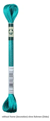 Obrázok produktu pre DMC Niteň na vyšívanie Mouline Satin 1008f - 943, 6 nití, 8 m