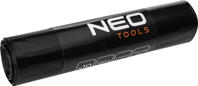 Immagine prodotto di NEO TOOLS fodere per bidoni pesanti - rotolo da 10 - estremamente resistenti allo strappo - 700 x 1100 mm - Robusti sacchi per rifiuti edili da 120-140 litri
