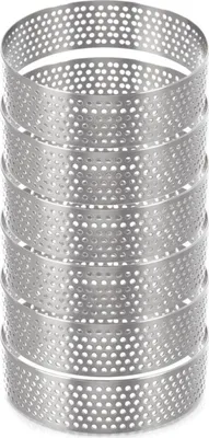 Image de Orion | Moule à quiche - Set 6 pièces - Moules à tartelette - 7 cm - Rond - Lavable en machine