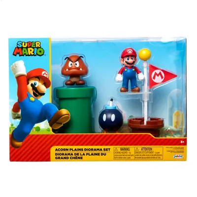 Image de Nintendo 6.5 cm Acorn Plains Diorama Set - Articles de fans
