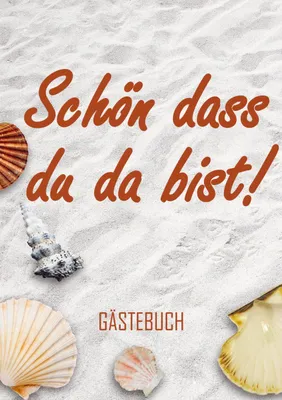 Produktbild von Schön dass du da bist! - Gästebuch (A5)