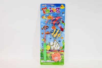 Image de Canne à pêche avec poisson 03908