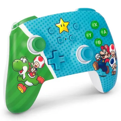 Obrázek produktu pro PowerA NSGP0260-01, Gamepad, Nintendo Switch, Nintendo Switch Lite, Nintendo Switch OLED, Bezdrátový, Bluetooth, Vícebarevný, 3 m