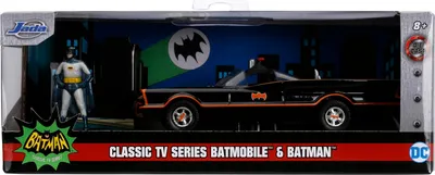Produktbild von Jada 253213002 Classic Batmobil 1966 und Figur 1:32