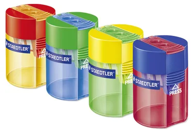 Produktbild von STAEDTLER 512 Doppelspitzdose Einzelprodukt in 4 attraktiven Farbkombinationen
