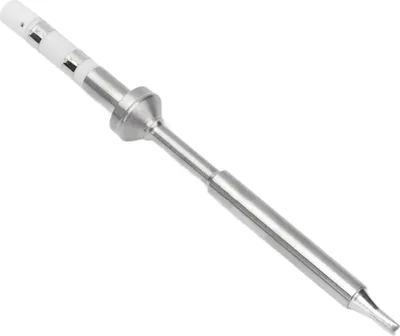 Obrázek produktu pro TS100 Plochá pájecí špička pro elektrické páječky, náhradní špička, 70 W, 1224 V, TSD24, 105 mm