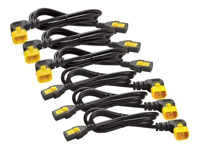 Immagine prodotto di APC - Cavo di alimentazione - alimentazione da IEC 60320 C13 a IEC 60320 C14 - 10 A - 1,22 m - spina a 90°