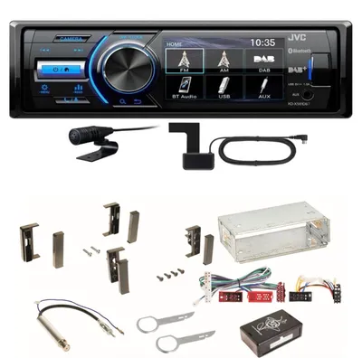 Produktbild von JVC KD-X561DBT Digitalradio Bluetooth USB MP3 FLAC WAV Einbauset für Audi A3 8L