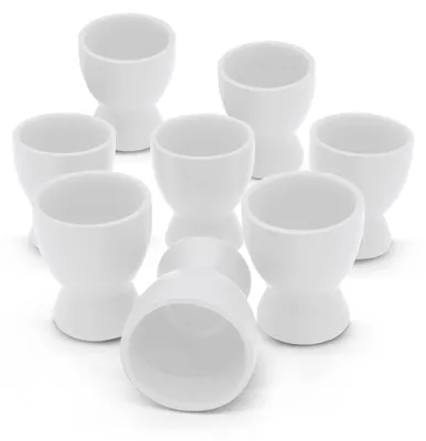 Produktbild von 1.06 Eierbecher Porzellan ca. 6,5 x 5 cm - 8er Set - Farbe: weiß (matt)